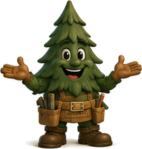Tim the Tree with open arms